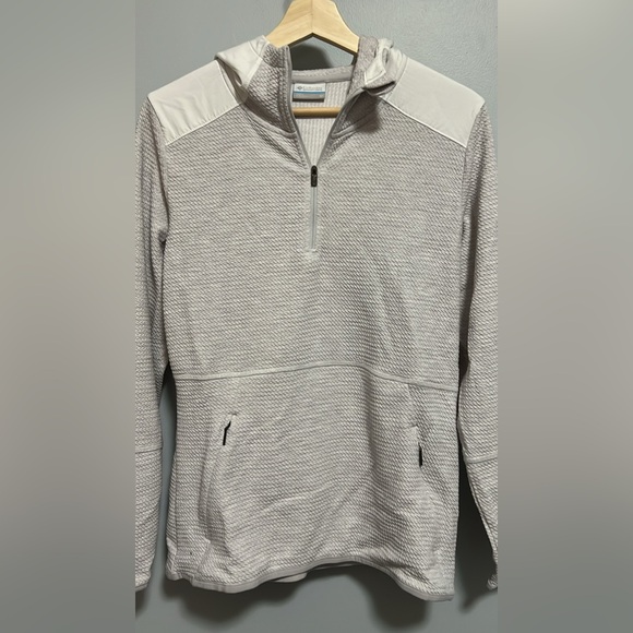 Grey Columbia quarter zip - Picture 1 of 1